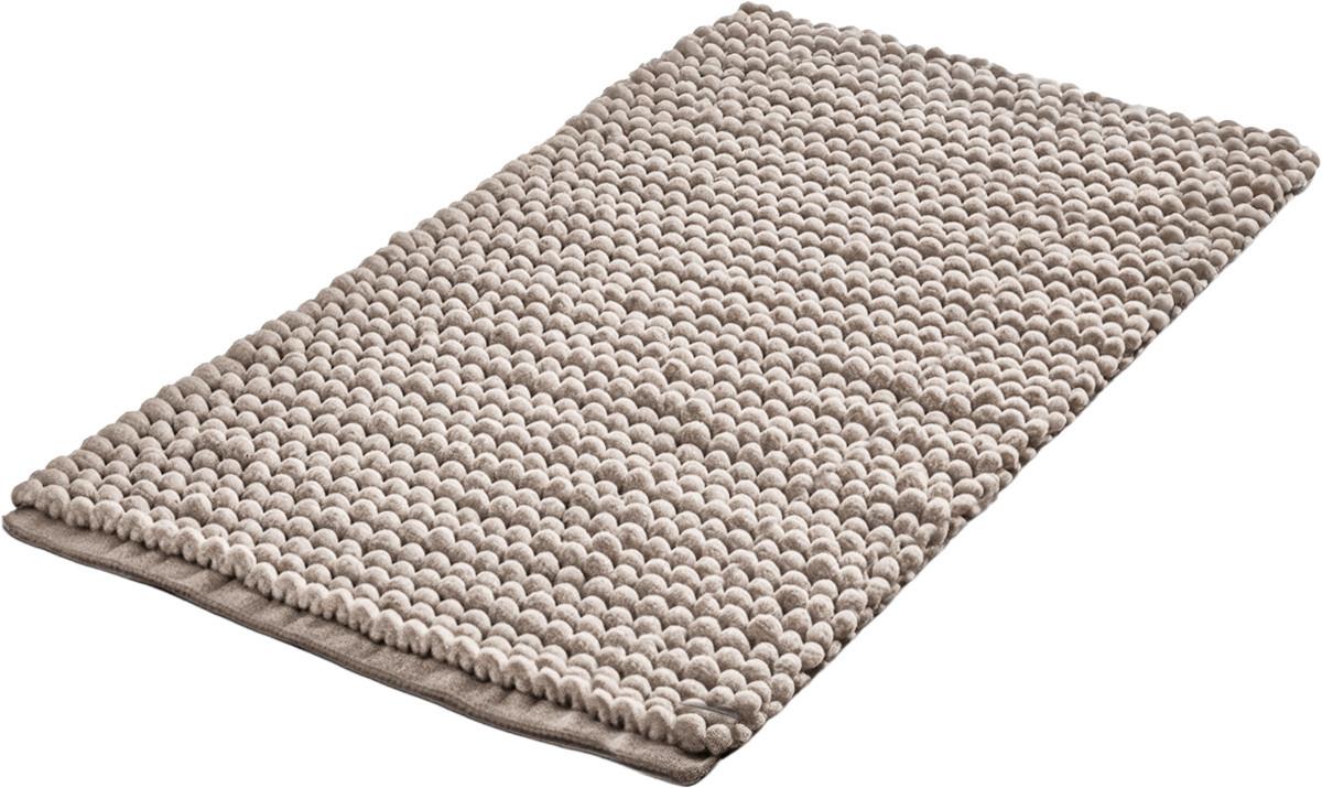 BADEMATTE Punto Uno - Taupe, Basics, Textil (70/120cm) - Grund