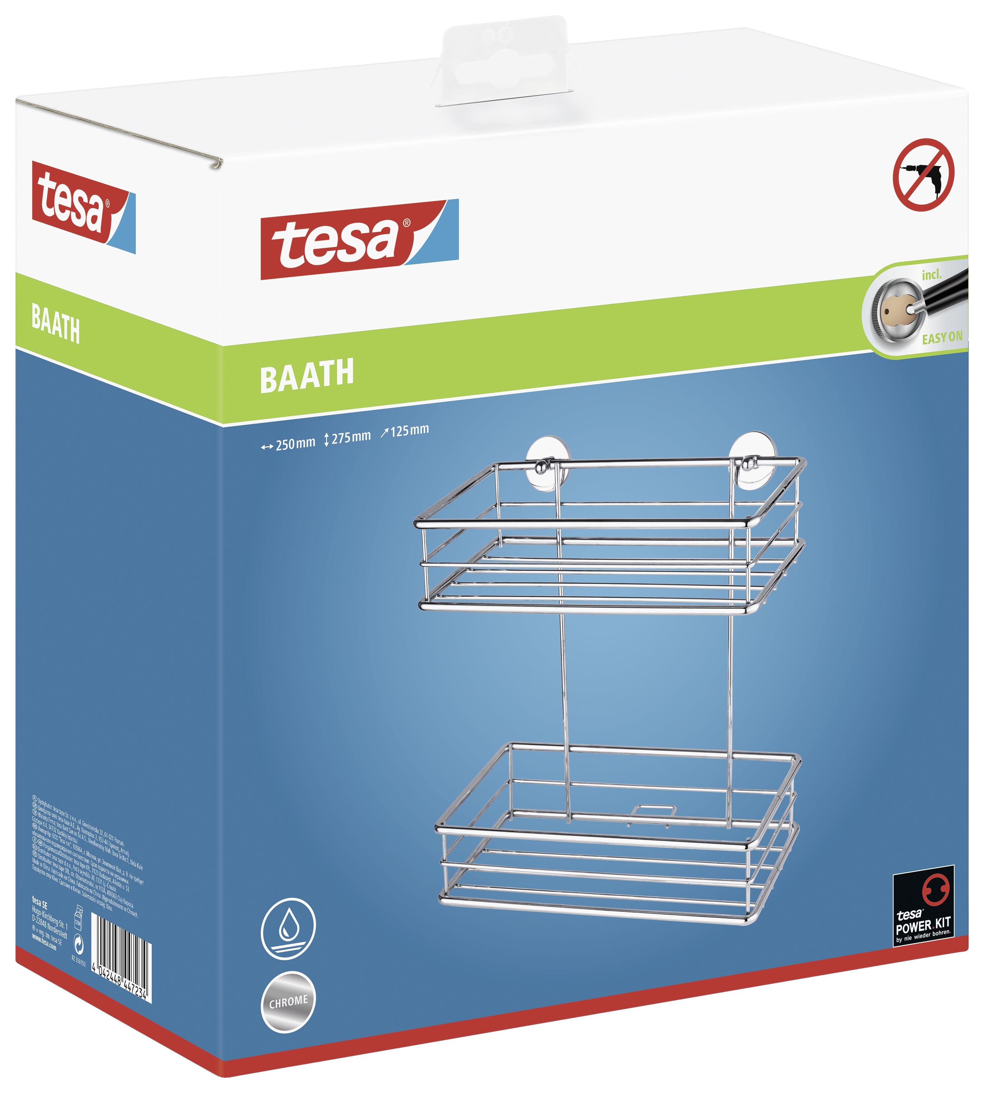 Badezimmerregal Edelstahl