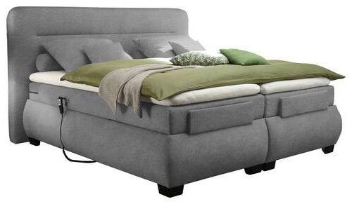 Polohovateľná posteľ boxspring Evolution 3 160x200cm tm.sivá, tmavosivá, 160 cm, 200 cm