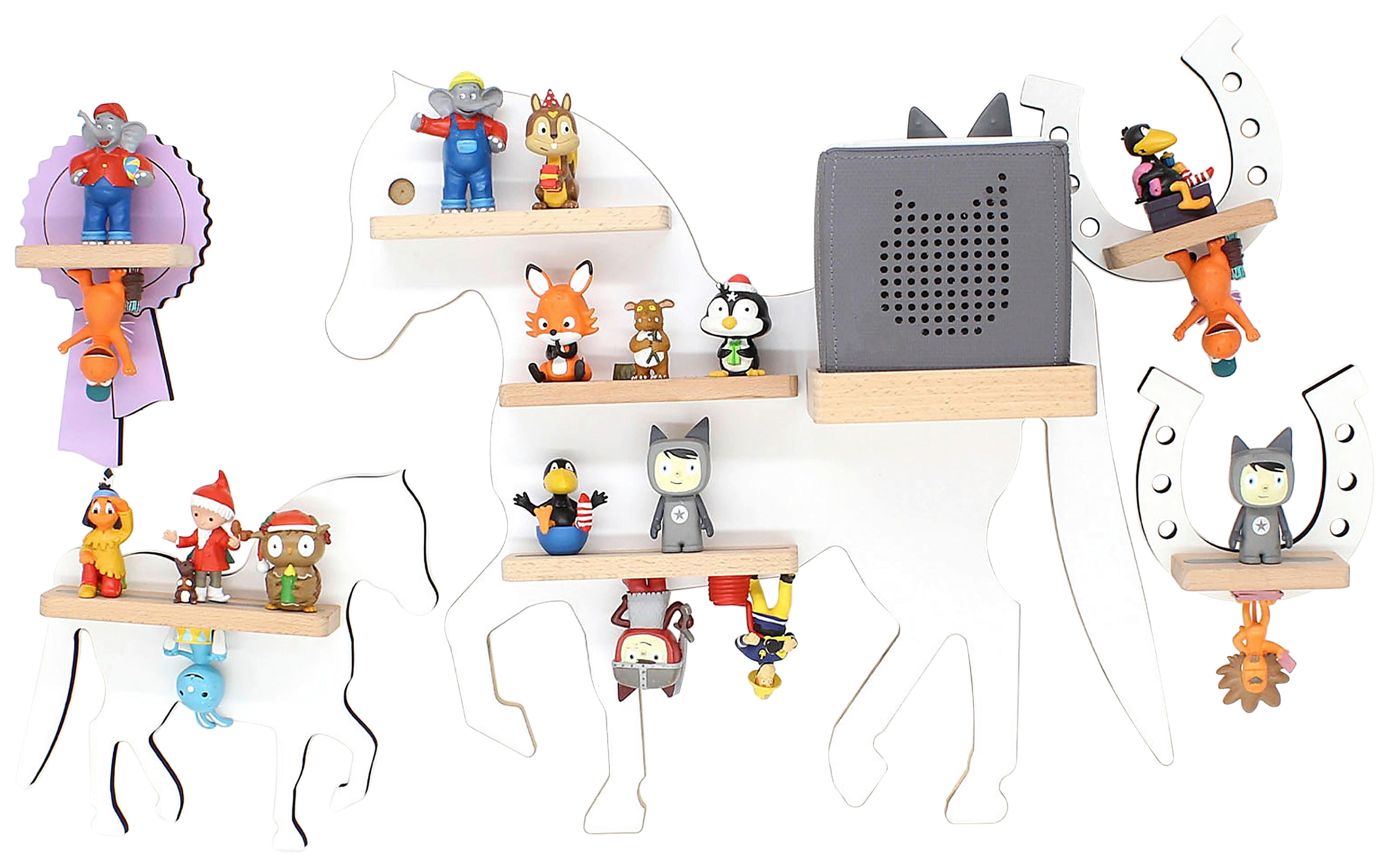 Kinderregal Boarti Weiß B: 46 cm - Weiß, MODERN, Holzwerkstoff (46/43/19cm) - Livetastic
