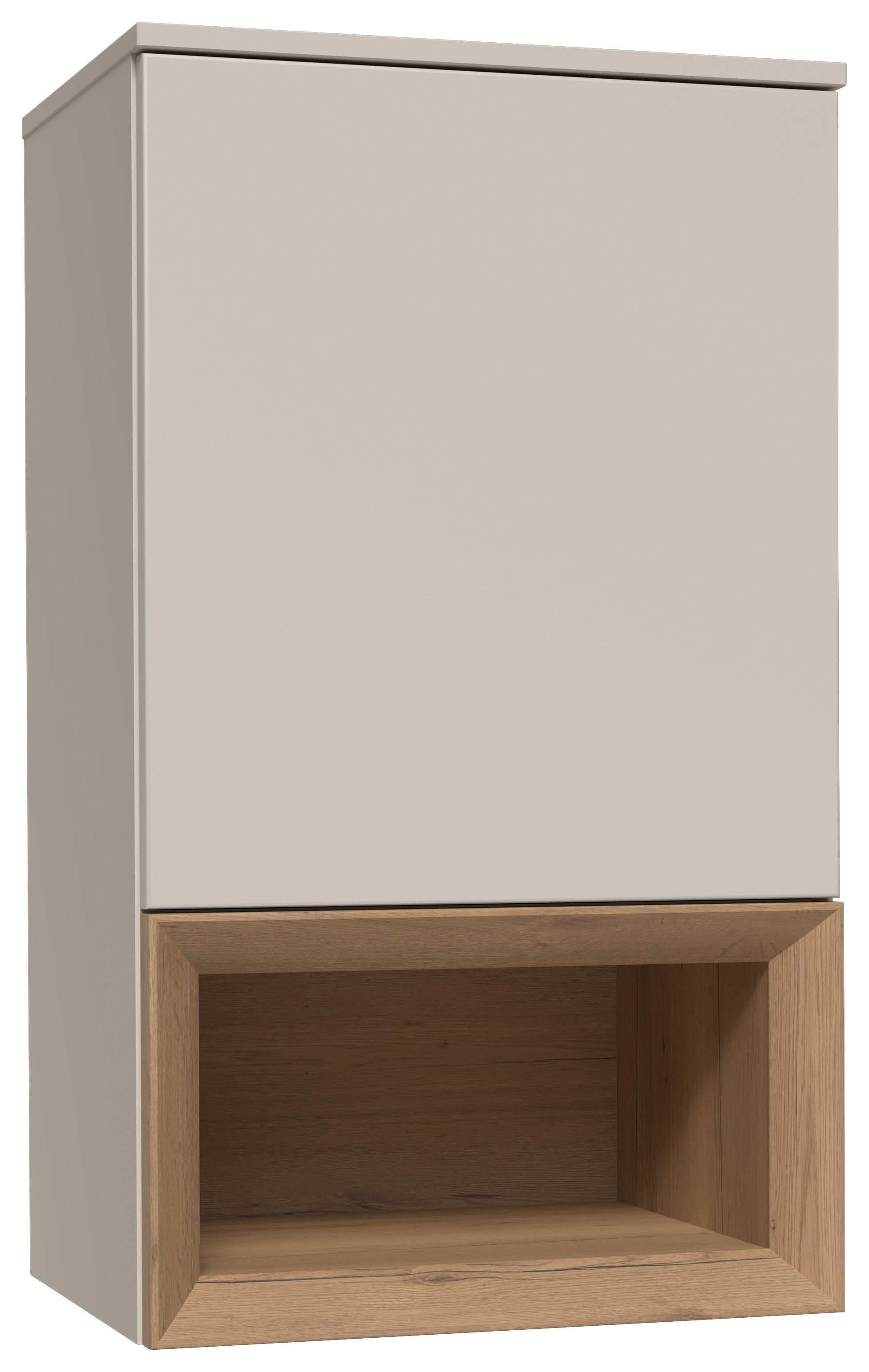 Hängeelement Las Vegas Weiß/Eiche Dekor B: 50 cm - Eichefarben/Weiß, MODERN, Holzwerkstoff (50/88/37cm) - Vertico