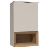 Hängeelement Las Vegas Weiß/Eiche Dekor B: 50 cm - Eichefarben/Weiß, MODERN, Holzwerkstoff (50/88/37cm) - Vertico