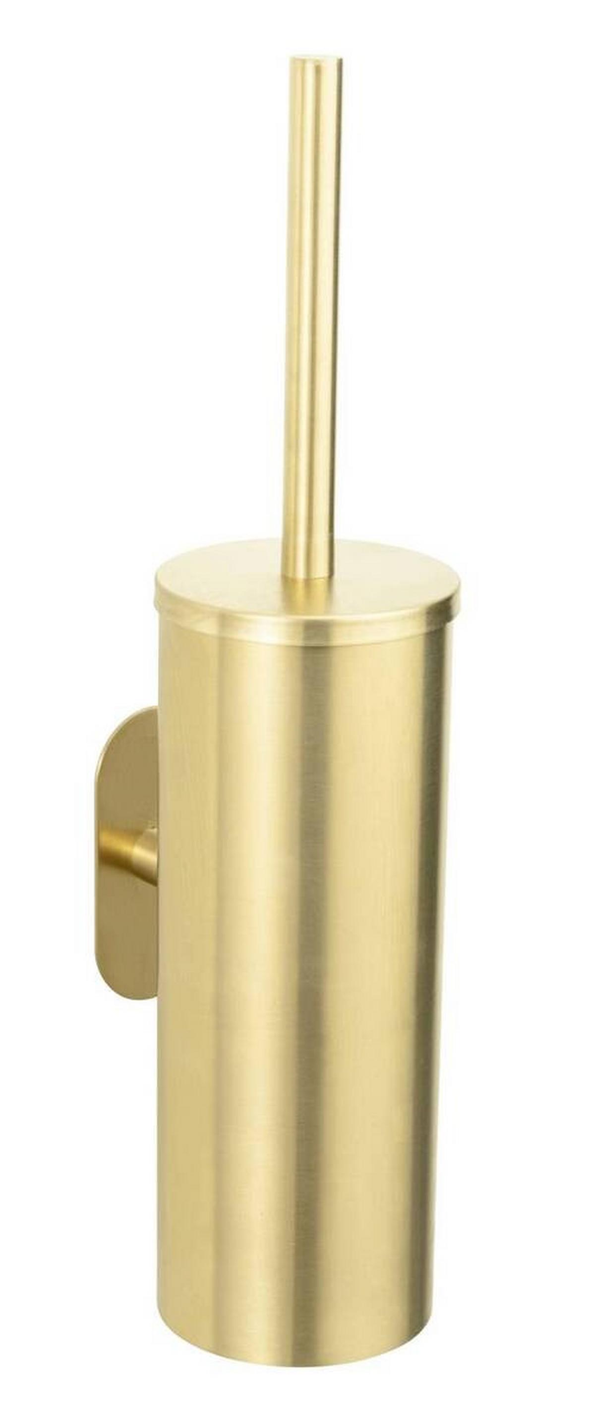 WC kefa so stojanom OREA GOLD -SB- - zlatá, Lifestyle, kov/plast (9/39,5/12,5cm) - Mömax