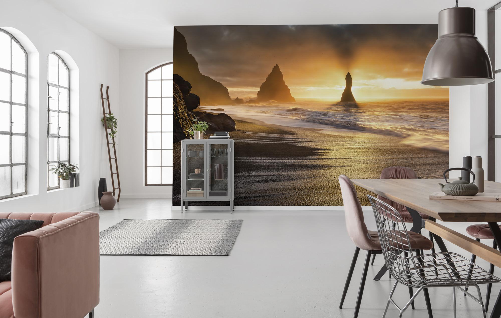 Fototapete Red Planet - Braun, Trend, Textil (450/280cm)