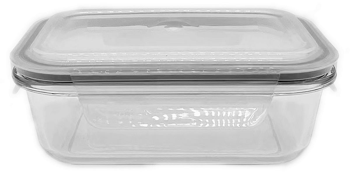 Vorratsdose Kimi - Blau/Klar, Basics, Glas/Kunststoff (17/12,5/5cm) - James Wood
