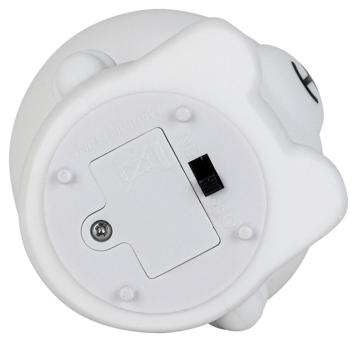 DEKORAČNÍ LED SVÍTIDLO BERLI - bílá, Moderní, plast (6,6/6,6/9,1cm) - Mömax