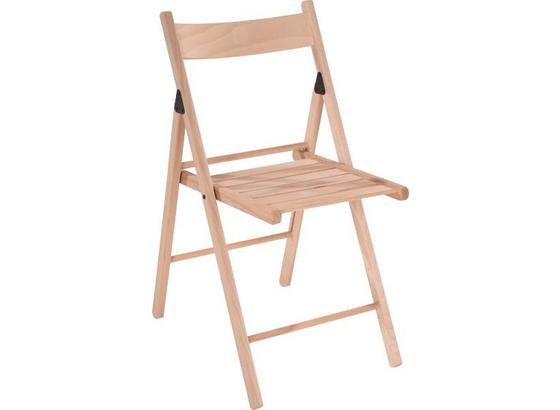 Összecsukható Szék Tim - bükk színű, konvencionális, fa (39,5/77,5/52cm) Összecsukható Szék Tim - bükk színű, konvencionális, fa (39,5/77,5/52cm)