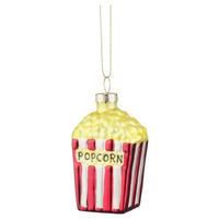 vianočná ozdoba FIGURES -PAZ- - biela/zlatá, sklo (5/8/3,2cm) - Modern Living