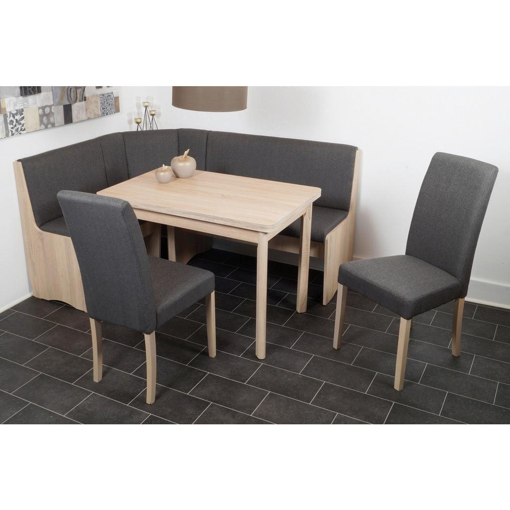 Eckbankgruppe Duisburg Peduso Artemis Anthr./Eiche D.B:165cm