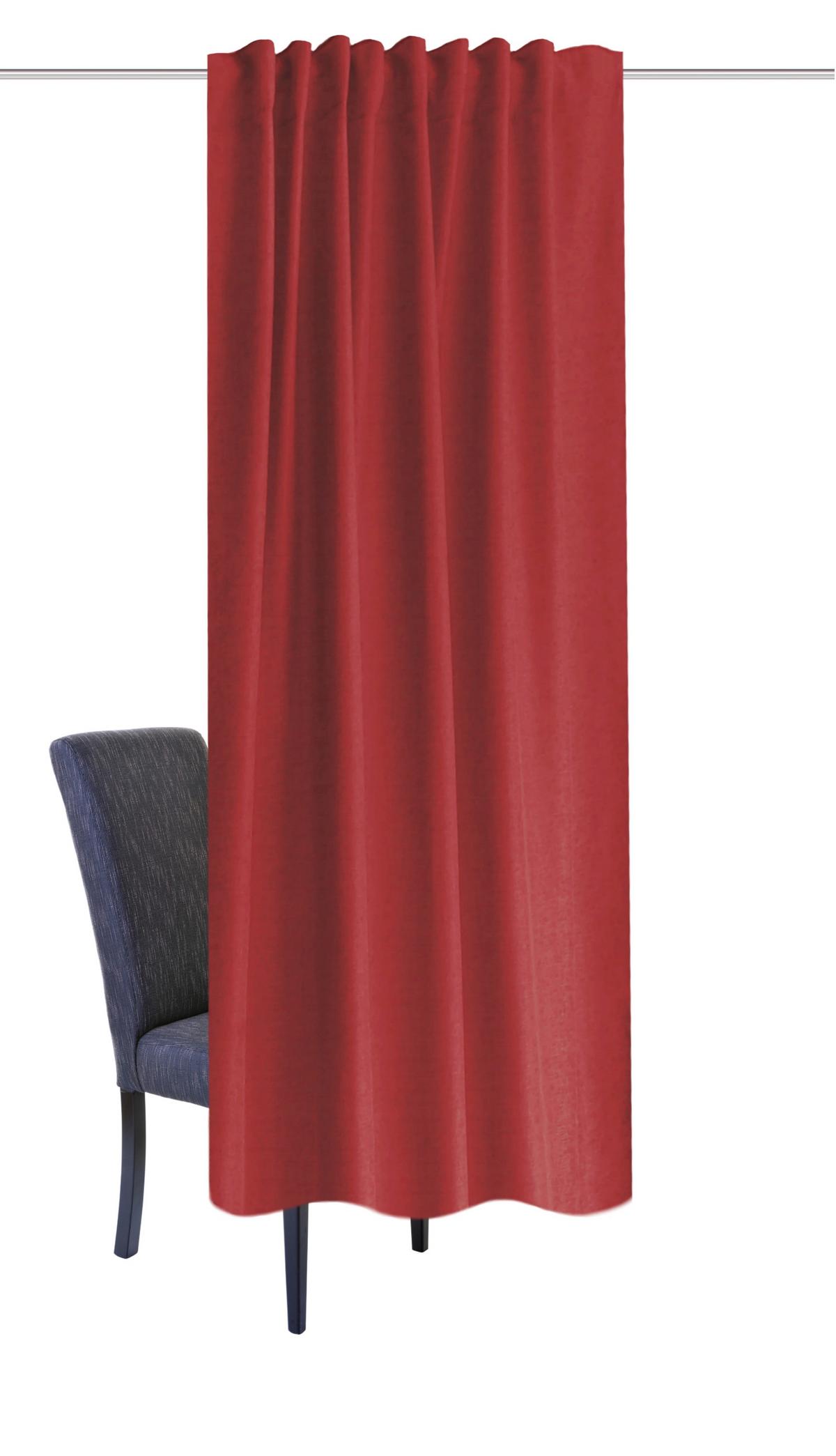 Wärmeschutzvorhang Eskimo Bordeaux B: 135 Cm - Bordeaux, Basics, Textil (135/225cm) - Schmidt W. Gmbh