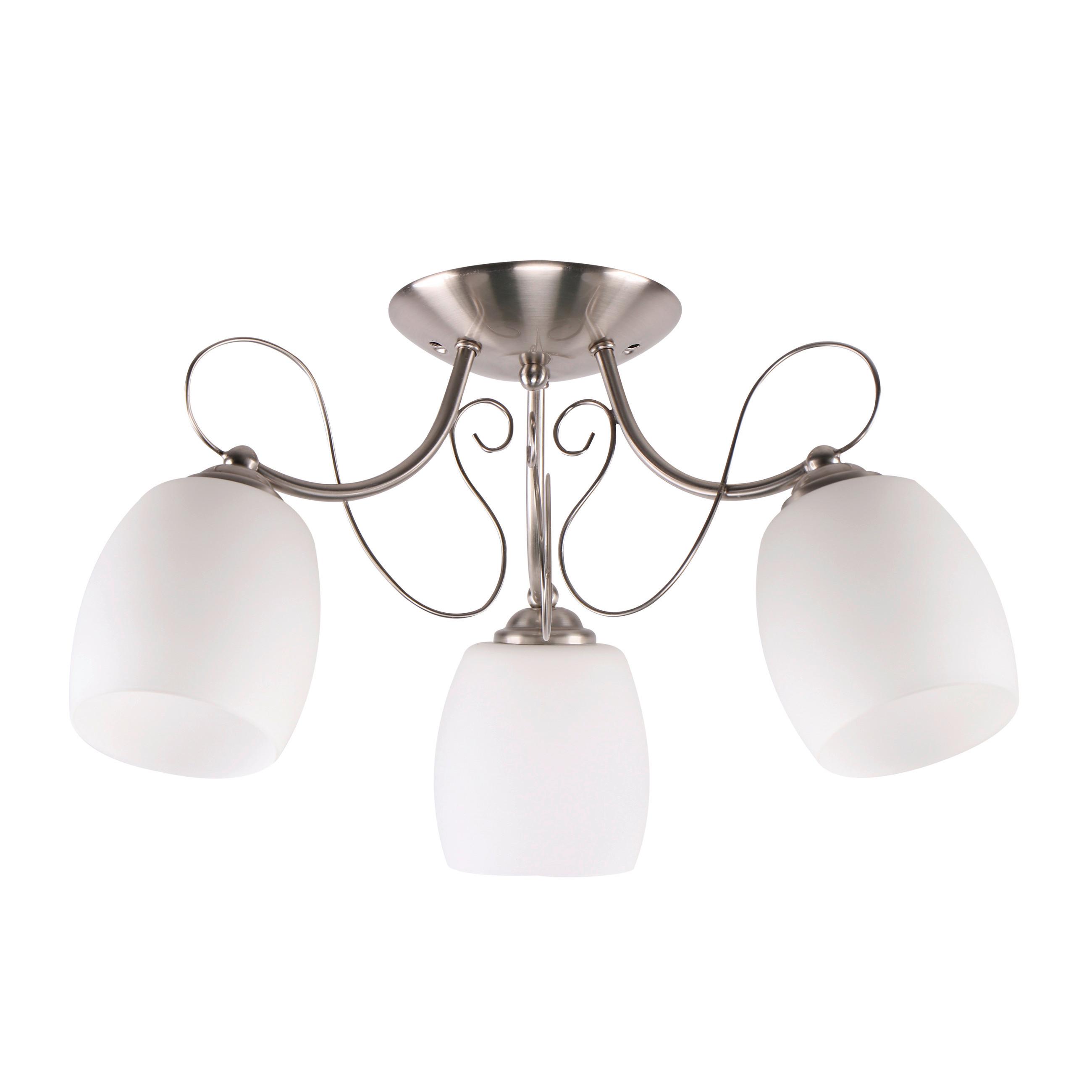 Deckenleuchte 33-78025 - Weiß, KONVENTIONELL, Metall (56/56/26cm)