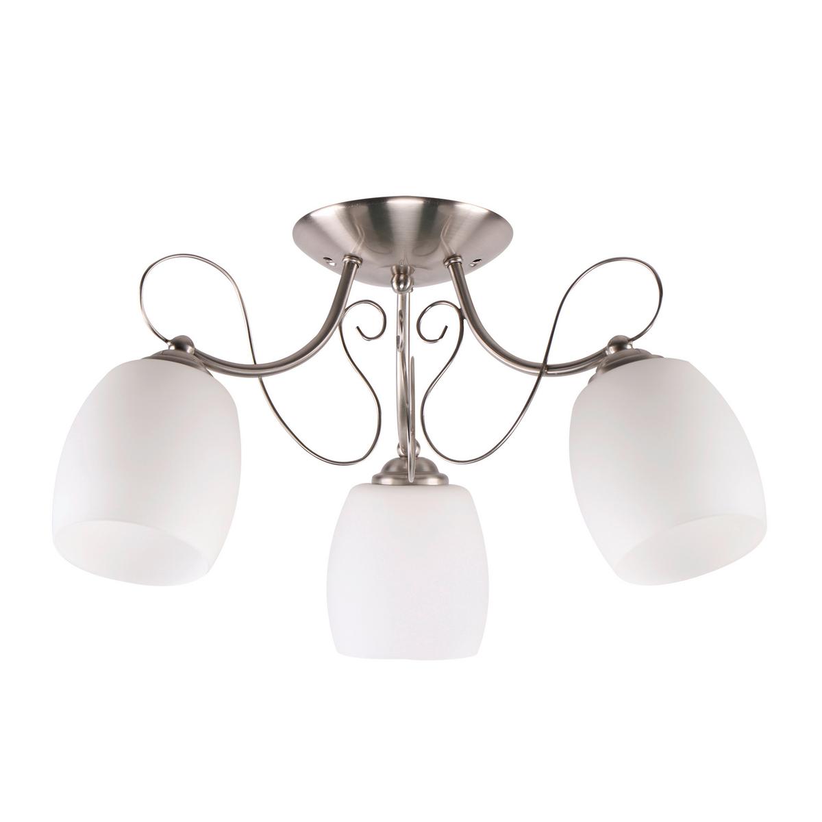 Deckenleuchte 33-78025 - Weiß, KONVENTIONELL, Metall (56/56/26cm)