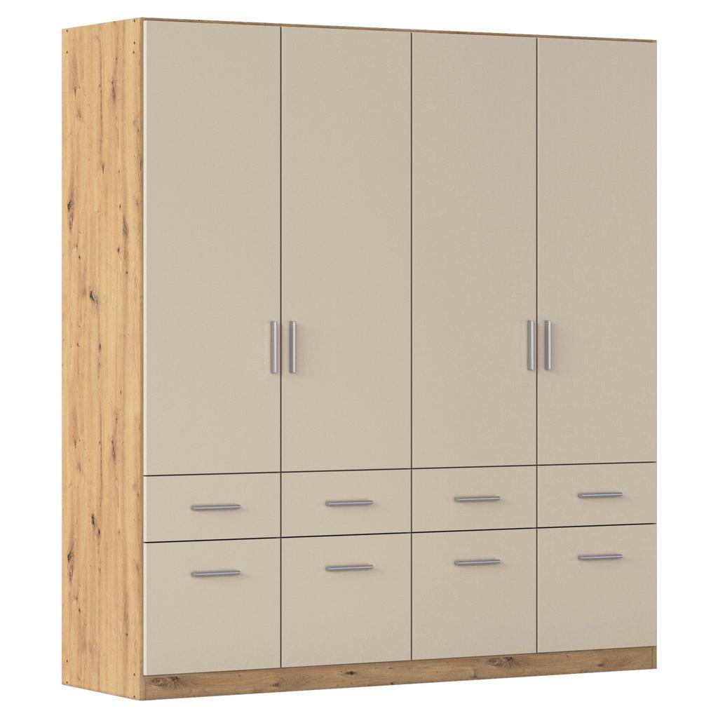 Kleiderschrank Celle Matt Champagner B: 181 Cm