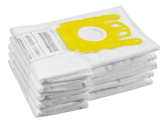 Vliesfilterbeutel (5 Stk.) passend für 65920069 - Weiß, MODERN, Kunststoff (24,5/17/7cm) - Kärcher Vliesfilterbeutel (5 Stk.) passend für 65920069 - Weiß, MODERN, Kunststoff (24,5/17/7cm) - Kärcher