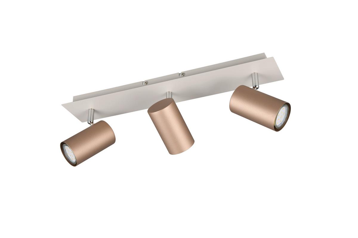 Strahler 802400365 marley - Braun/Grau, KONVENTIONELL, Metall (48/9/15cm) - Trio Leuchten