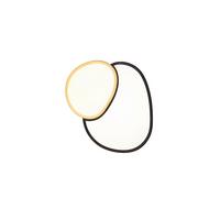 LED-DECKENLEUCHTE 647510280 RISE - Goldfarben/Schwarz, Basics, Metall (11,5/43,5/36cm) - Trio Leuchten