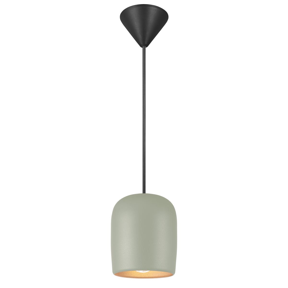 Hängeleuchte Notti Grün D: 10 cm - Grün, Design, Metall (10/12cm) - Nordlux