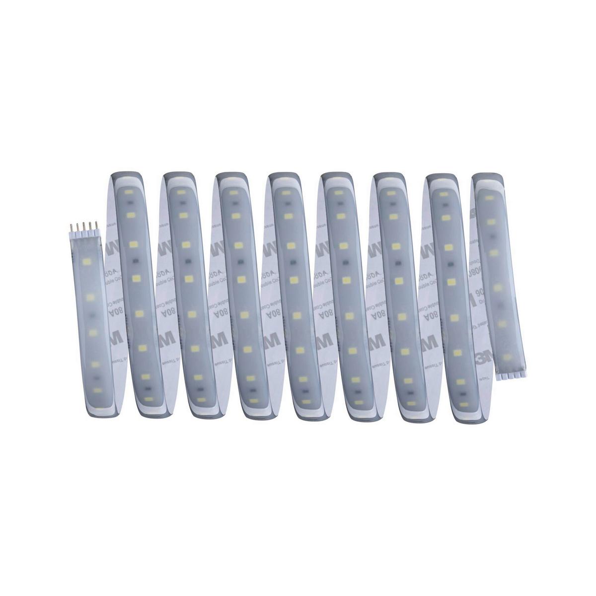Led-streifen L: 3-6,5 M Dimmbar - Silberfarben, Basics, Kunststoff (300-650,0cm) - Paulmann