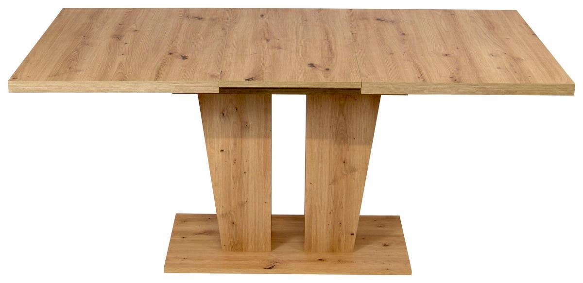 Eckbankgruppe Duisburg Veduso Artimes - Dunkelgrau/Eiche Artisan, KONVENTIONELL, Holz/Holzwerkstoff (125/165cm)