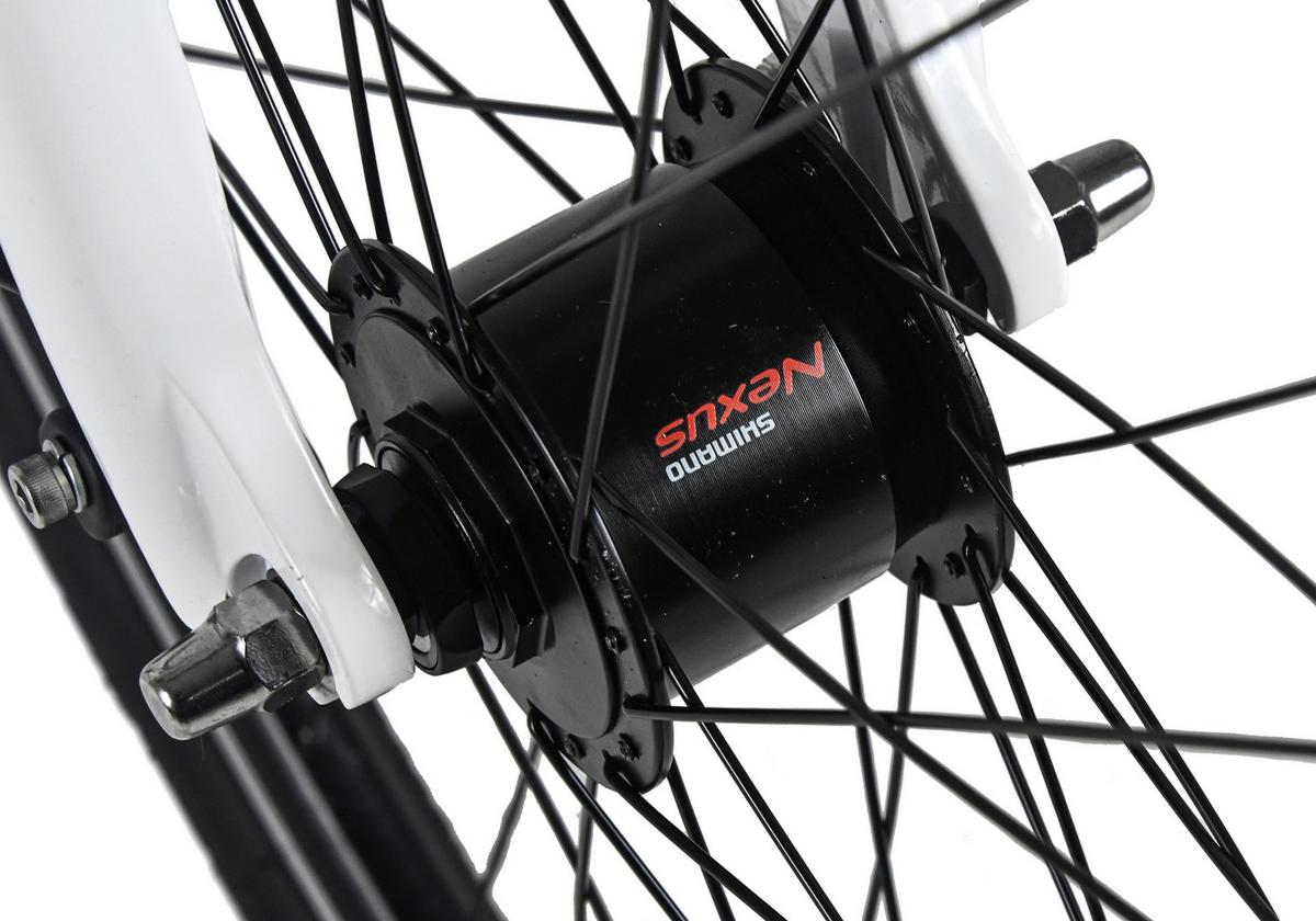 Trekkingrad Damen 28 Zoll - Weiß, Basics, Metall (25/140/60cm)