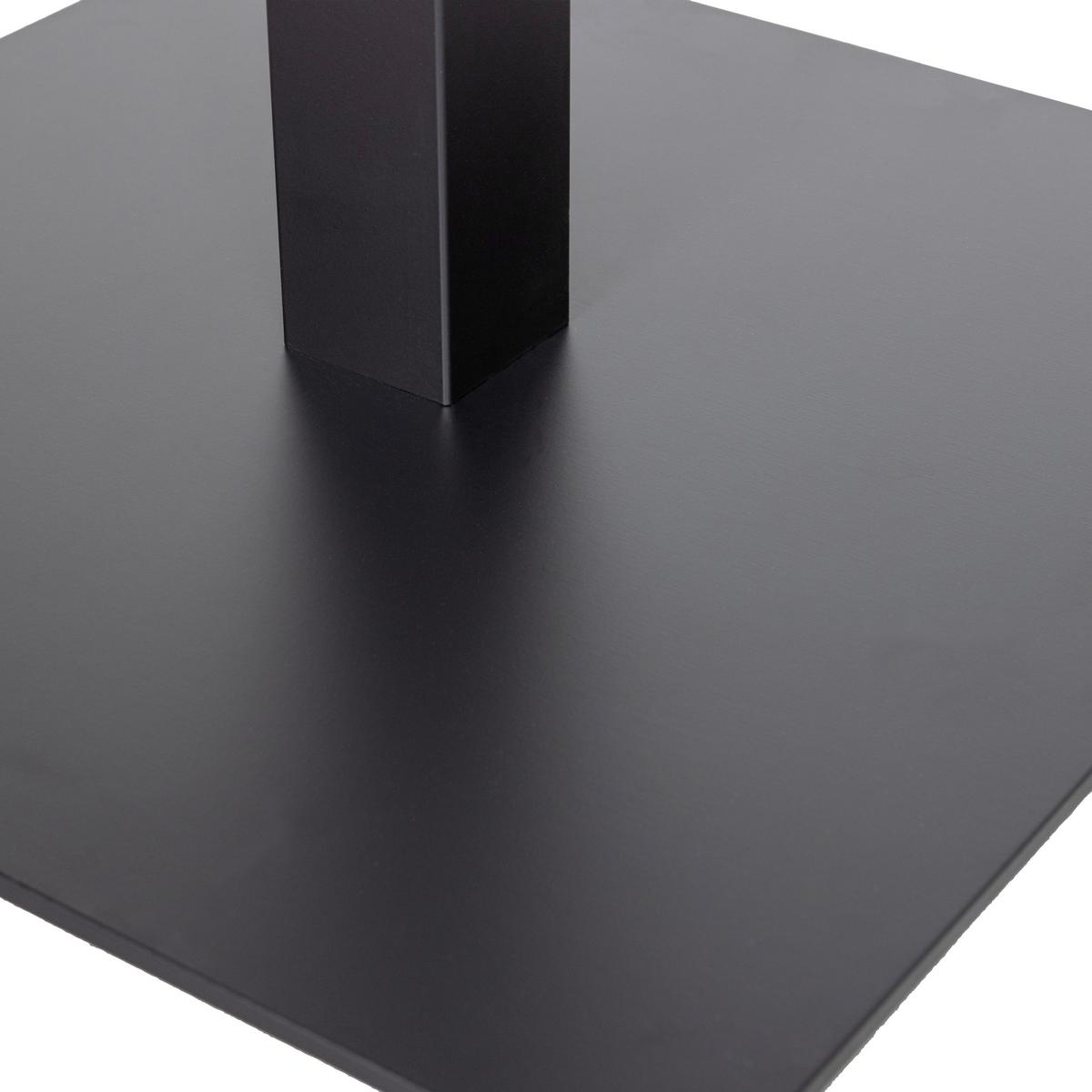 TISCHGESTELL Tablo Schwarz L: 50cm - Schwarz, MODERN, Metall (50/50/72cm) - Livetastic