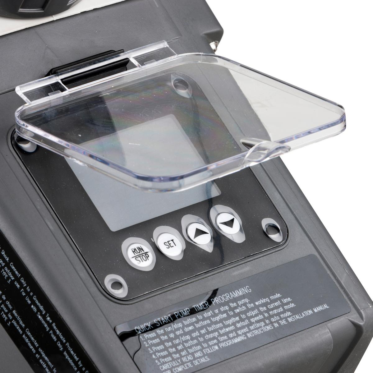 Filterpumpe Pumpe - Weiß, KONVENTIONELL, Kunststoff (55,3/22/27,8cm) - Gre