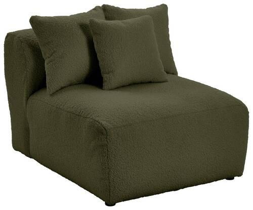 Modul Sofa Bloom B: 85 Cm Olivgrün - Olivgrün, Trend, Textil (85/70/122cm) - Livetastic