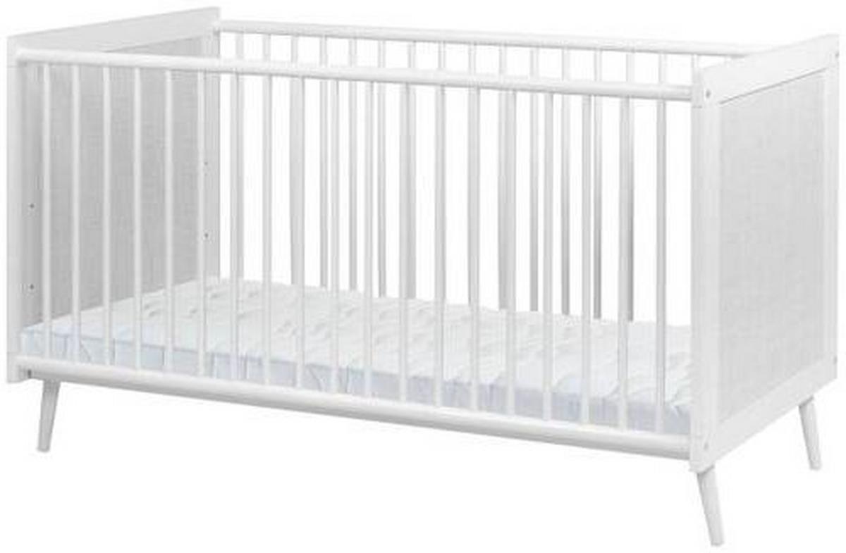 Babybett Dili 66b Weiß Holz Dili 66b Weiss - Basics, Holzwerkstoff (144/77/83cm) - MID.YOU