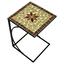 Blumentisch Amarillo - Multicolor/Schwarz, MODERN, Metall (35/35/53cm) Blumentisch Amarillo - Multicolor/Schwarz, MODERN, Metall (35/35/53cm)