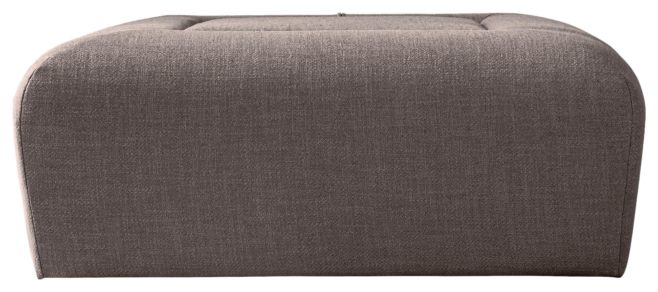 Taburet s úložným priestorom MIU MAGIC hnedá - hnedá, Basics, drevo/kompozitné drevo (97/74/97cm) - MID.YOU