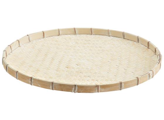 Dekoschale Alias - Weiß, Basics, Naturmaterialien (40/2cm) - Luca Bessoni Dekoschale Alias - Weiß, Basics, Naturmaterialien (40/2cm) - Luca Bessoni