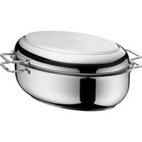 Bräter Metall Edelstahlfarben 8,5 L 250°C - Edelstahlfarben, Basics, Metall