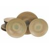 Tafelservice Neapel Sand Steinzeug, 4 Pers., 12-Teilig - Sandfarben/Braun, Basics, Keramik - Creatable