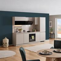 Küchenblock Win - Creme, MODERN, Holzwerkstoff (270cm) - Express-Kuechen