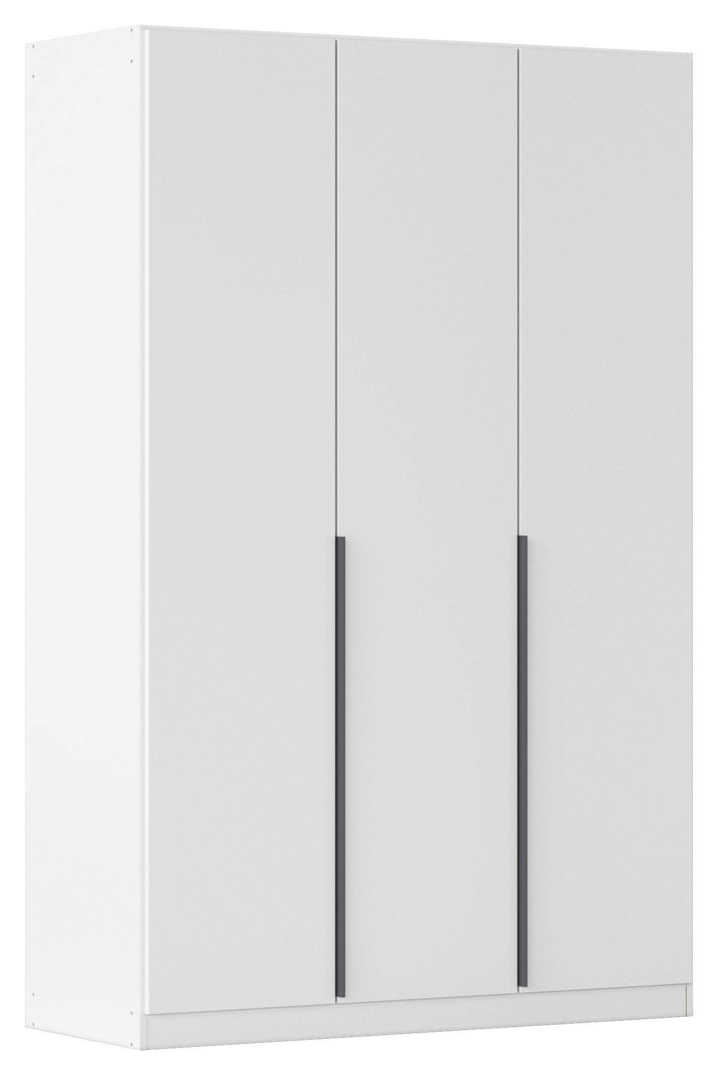 Drehtürenschrank 136 cm Alabama, Weiß