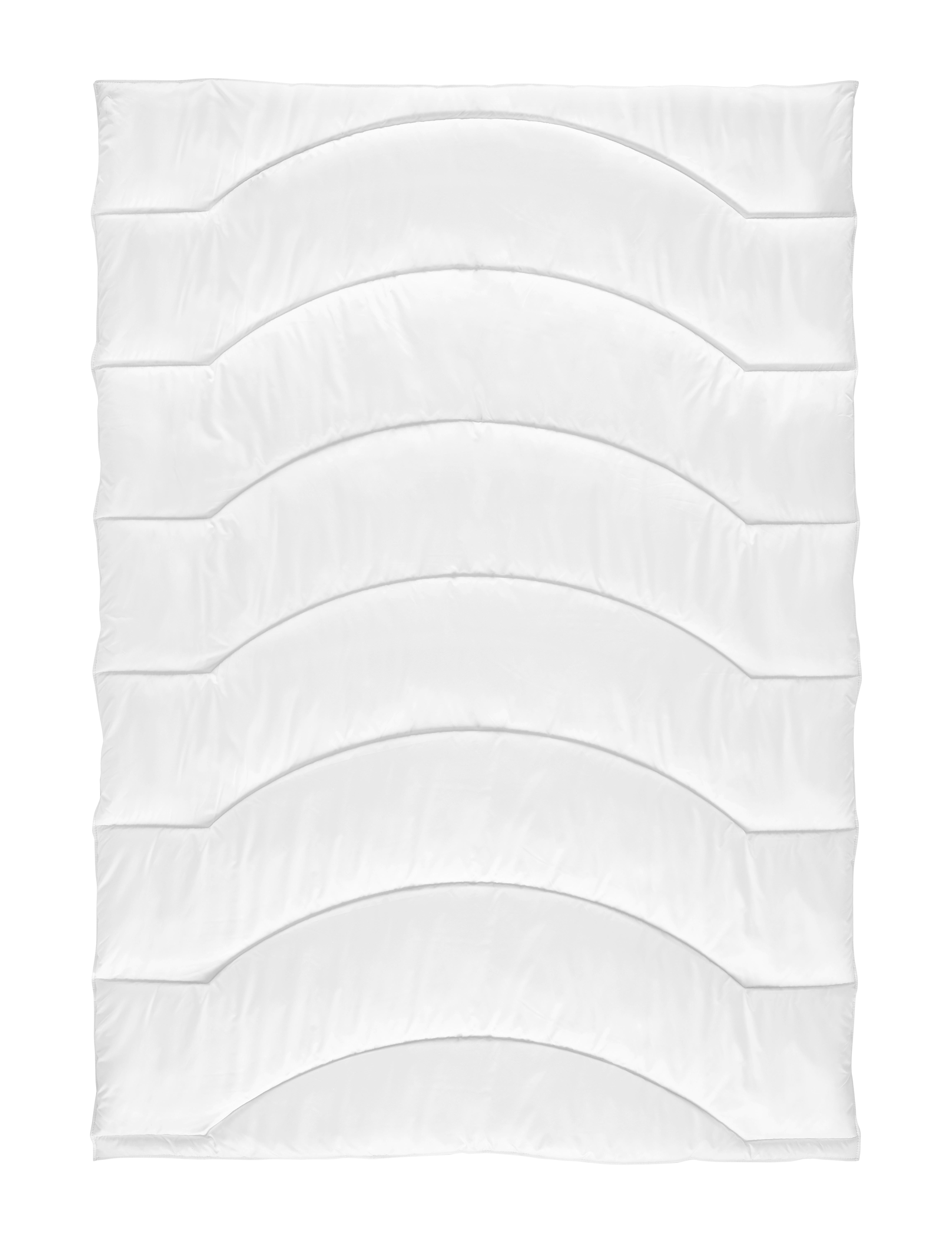 Celoročná prikrývka Vegan micro premium, 140/200cm - biela, textil (140/200cm) - Nadana