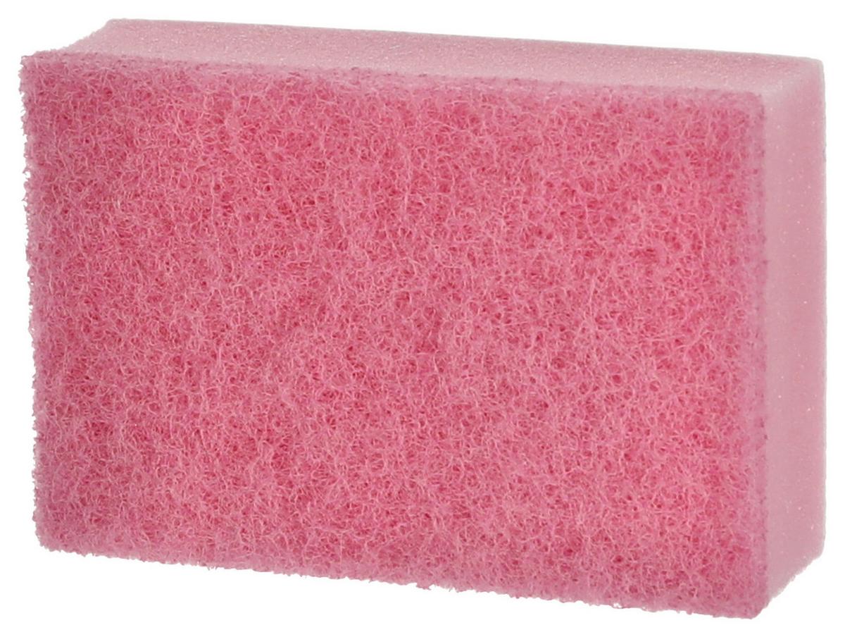 Schwamm Luisa - Blau/Rotorange, Basics, Kunststoff (10,5/7/3cm)