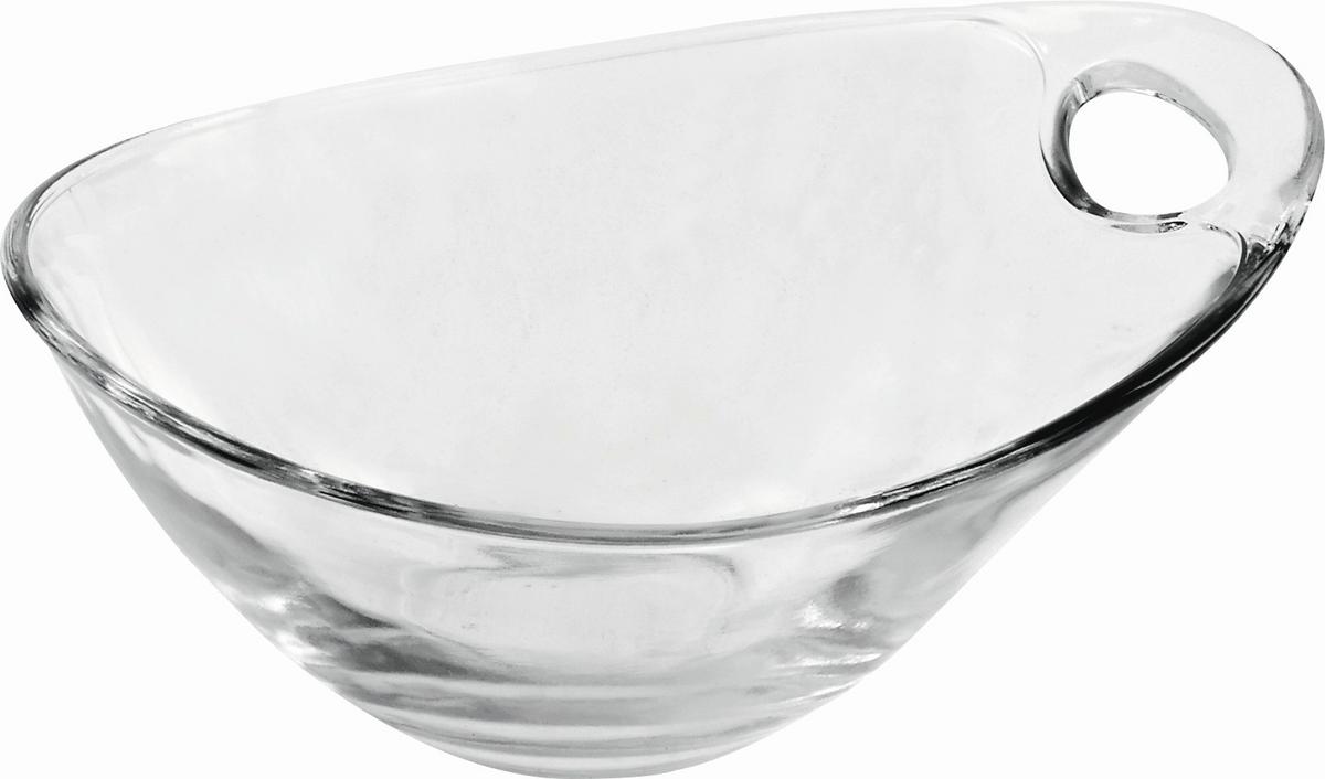 Desszertes Tál Gadi - átlátszó, Konventionell, Üveg (12cm) - Luca Bessoni