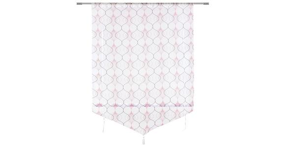 Raffrollo Nele - Taupe/Altrosa, MODERN, Textil (100/140cm) - Luca Bessoni