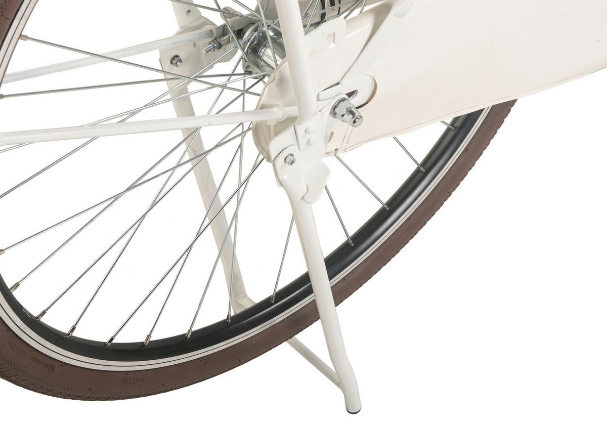 Citybike Hollandia Royal Dutch Singlespeed, Weiß, 28 Zoll - Weiß, Basics, Metall (25/140/60cm)