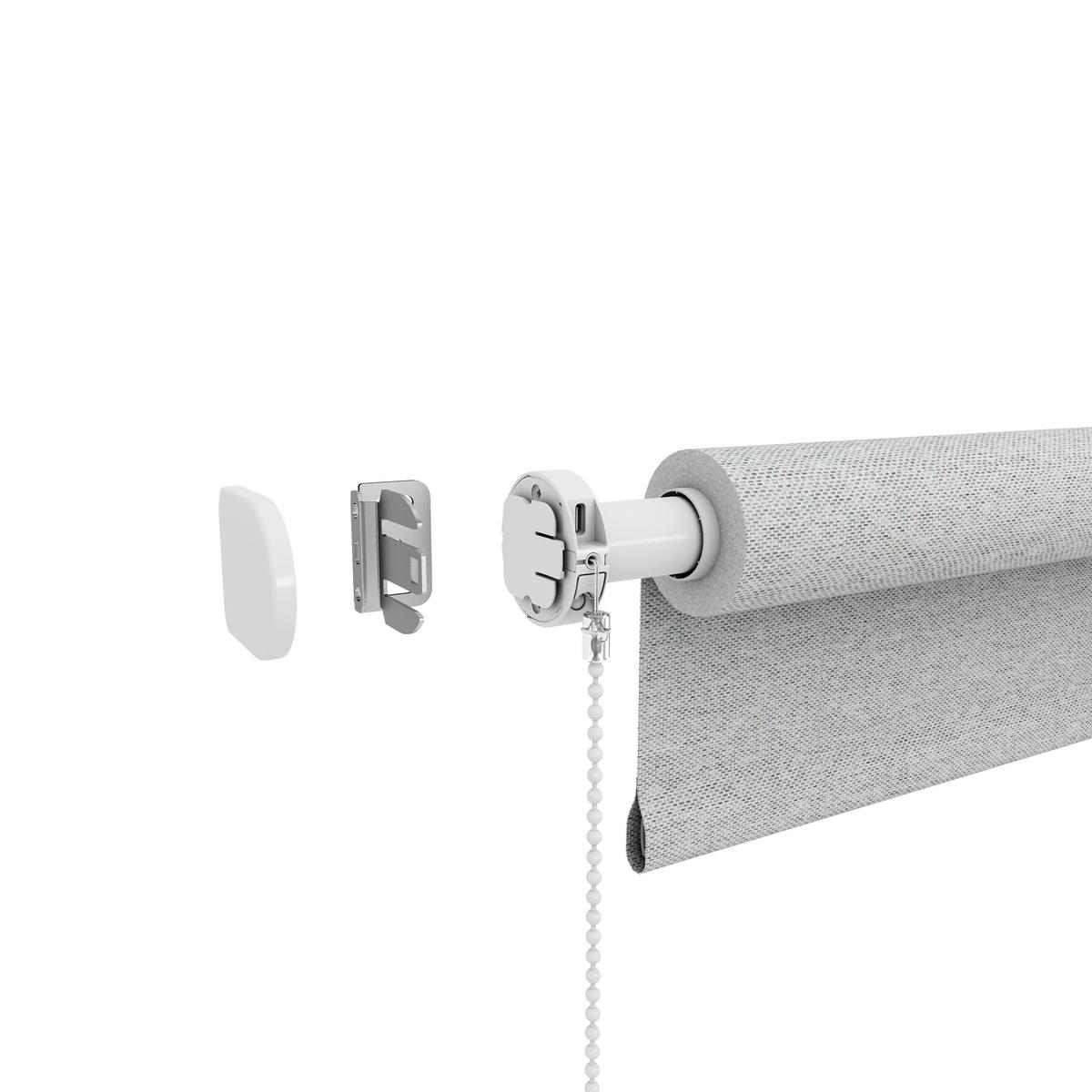 Elektromotor für Rollo Weiß - Weiß, Basics, Kunststoff/Metall (6/40,5cm)