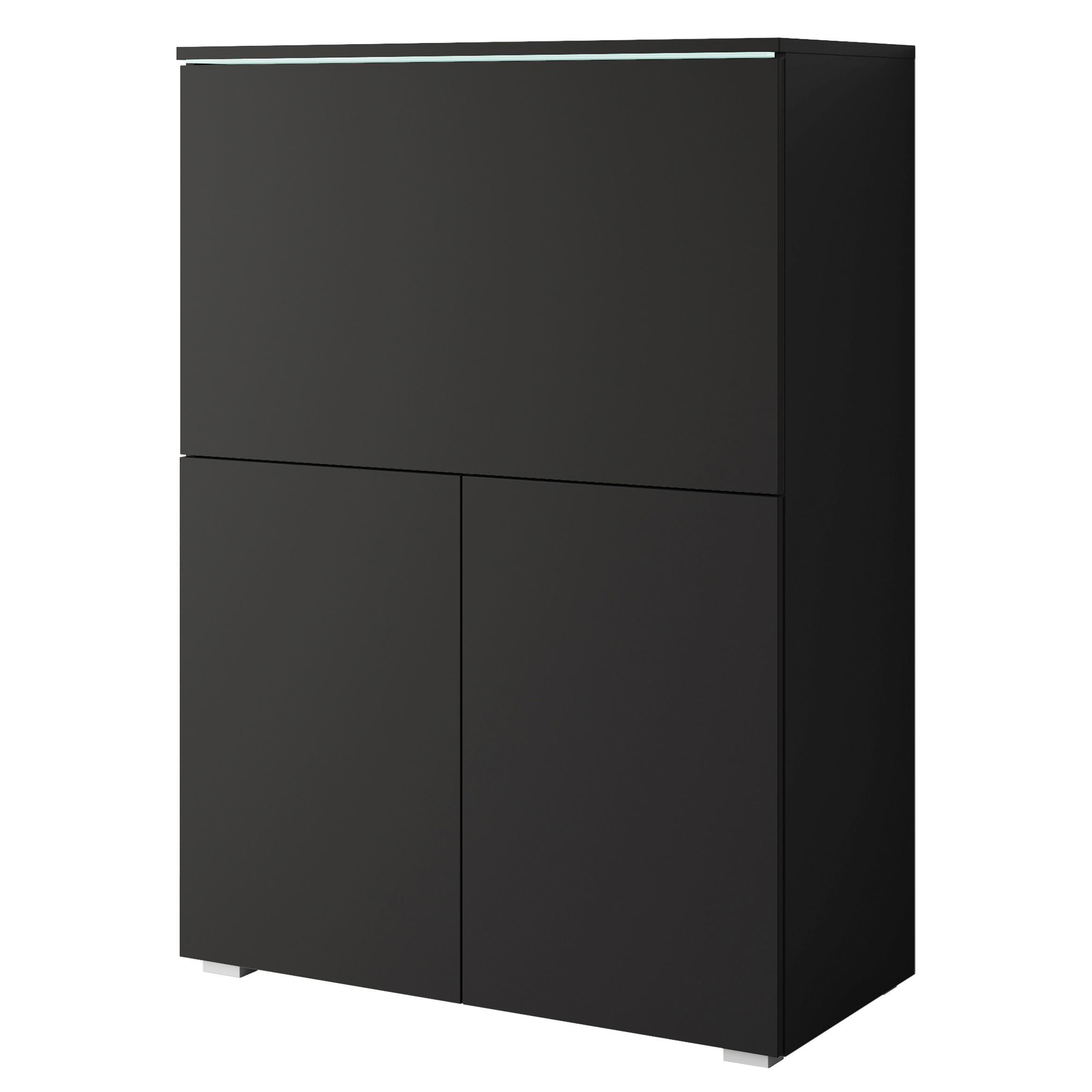 Sekretär Vera 90 Schwarz B: 90cm