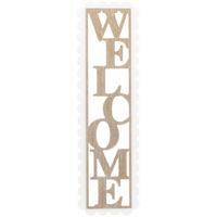 Wanddeko Anastasia - Naturfarben/Weiß, KONVENTIONELL, Holz/Holzwerkstoff (26/2,5/90cm) - Luca Bessoni