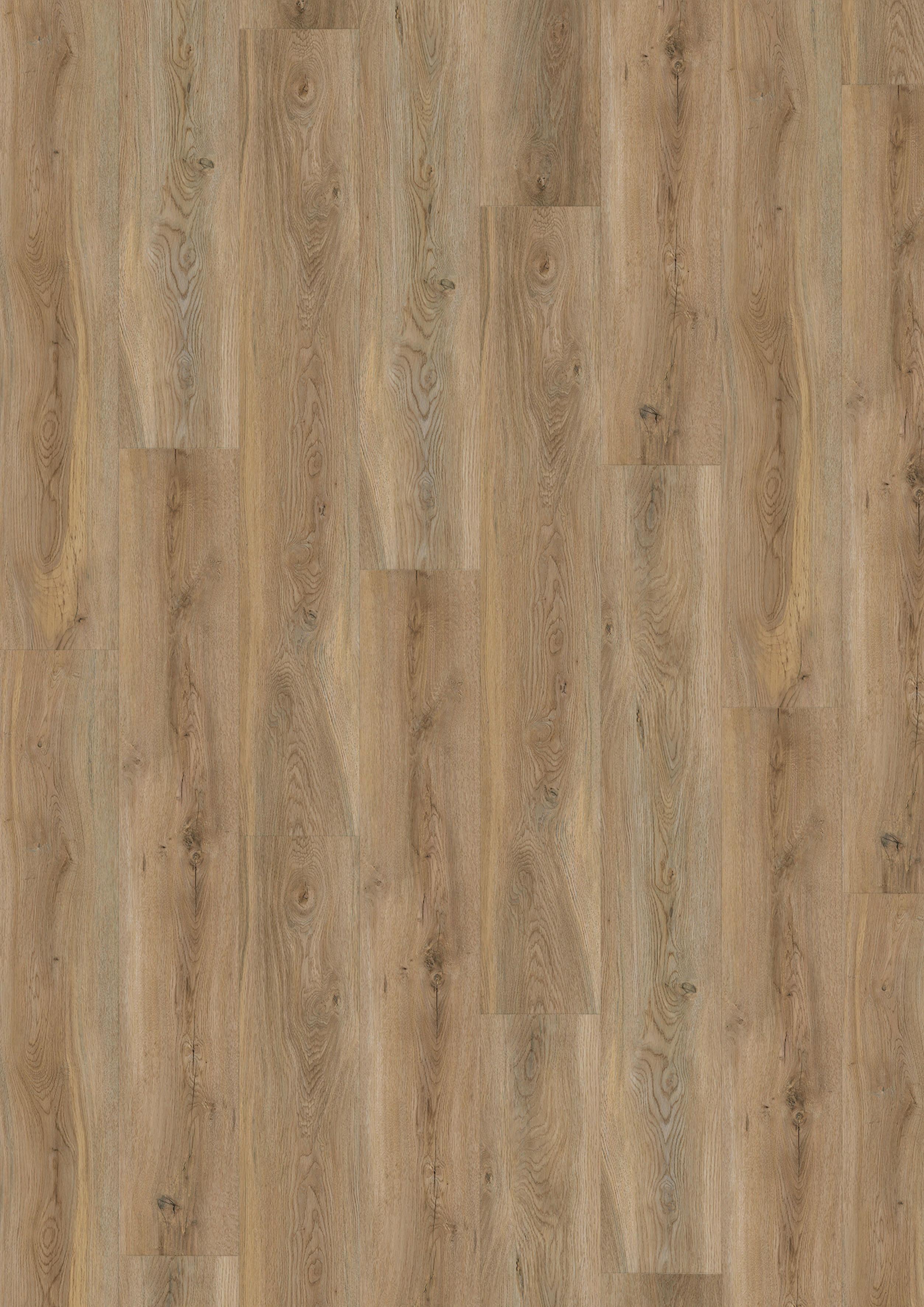Vinylboden Eichefarbe Landhausdiele - Eichefarben, Basics, Kunststoff (18,2/122/0,35cm)