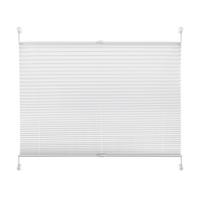 PLISOVANÁ ROLETA SOLID CRASH, ca. 105/130 cm - biela, Basics, textil (105/130cm)