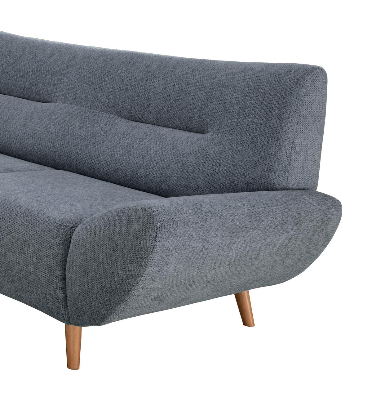 2-sitzer-sofa Drago Hellblau - Wildeiche/Hellblau, MODERN, Holz/Textil (173/81/90cm) - MID.YOU