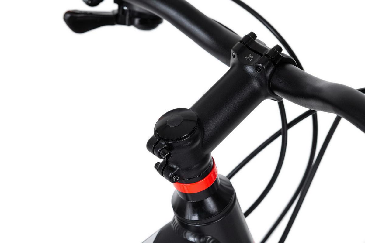 Mountainbike Hardtail 29 Zoll Morzine 21 Gänge - Rot/Schwarz, Basics, Metall (139/76/21cm) - KS Cycling