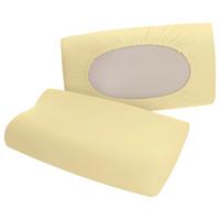 Kopfpolsterbezug Pure Flexible - Gelb, Basics, Textil (40-70/40-90cm) - Schlafgut