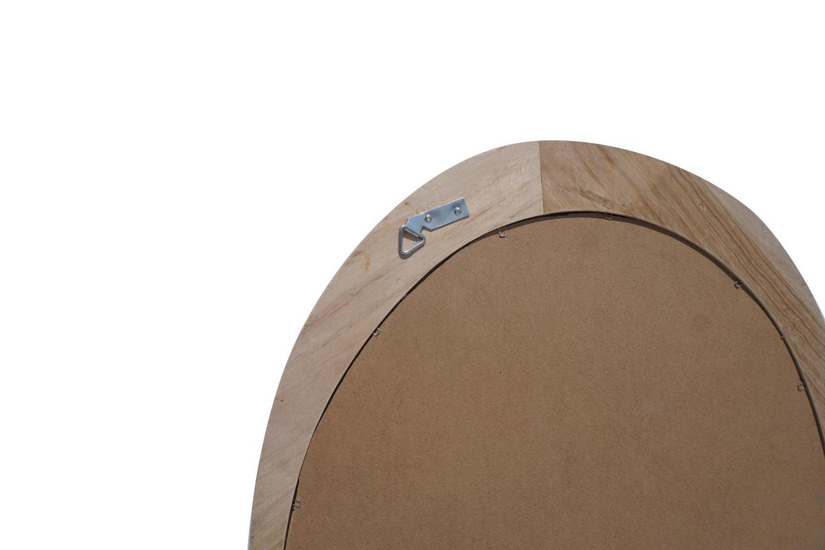 Zrcadlo SURI přírodní - přírodní barvy, Moderní, dřevo/sklo (64,5/128,5/2,8cm) - Mömax