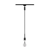 Schienensystem Urail Hängeleuchte 96912 Schwarz - Schwarz, Basics, Kunststoff/Metall (132cm) - Paulmann